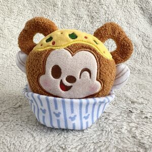 Disney Parks Munchlings Sensational Snacks 4" Plush Mickey Mouse Onion Ring